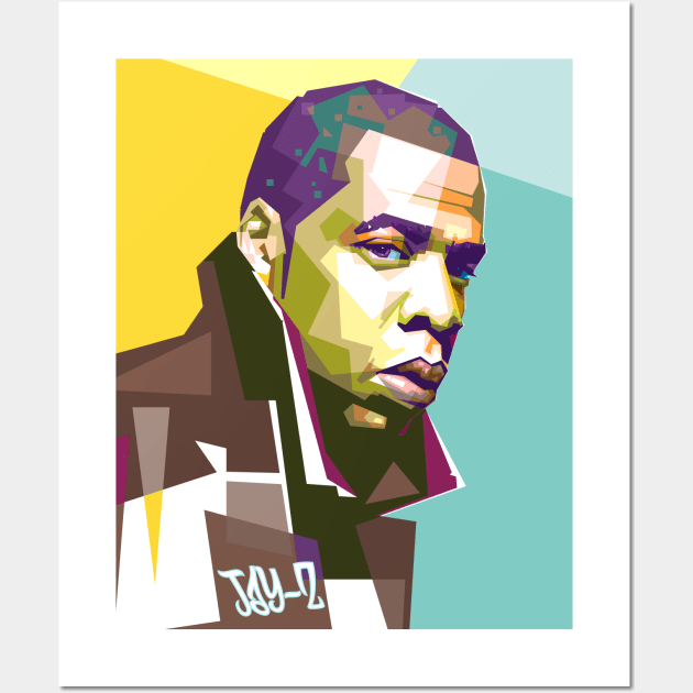 Jay Z Wall Art by lots of artWork